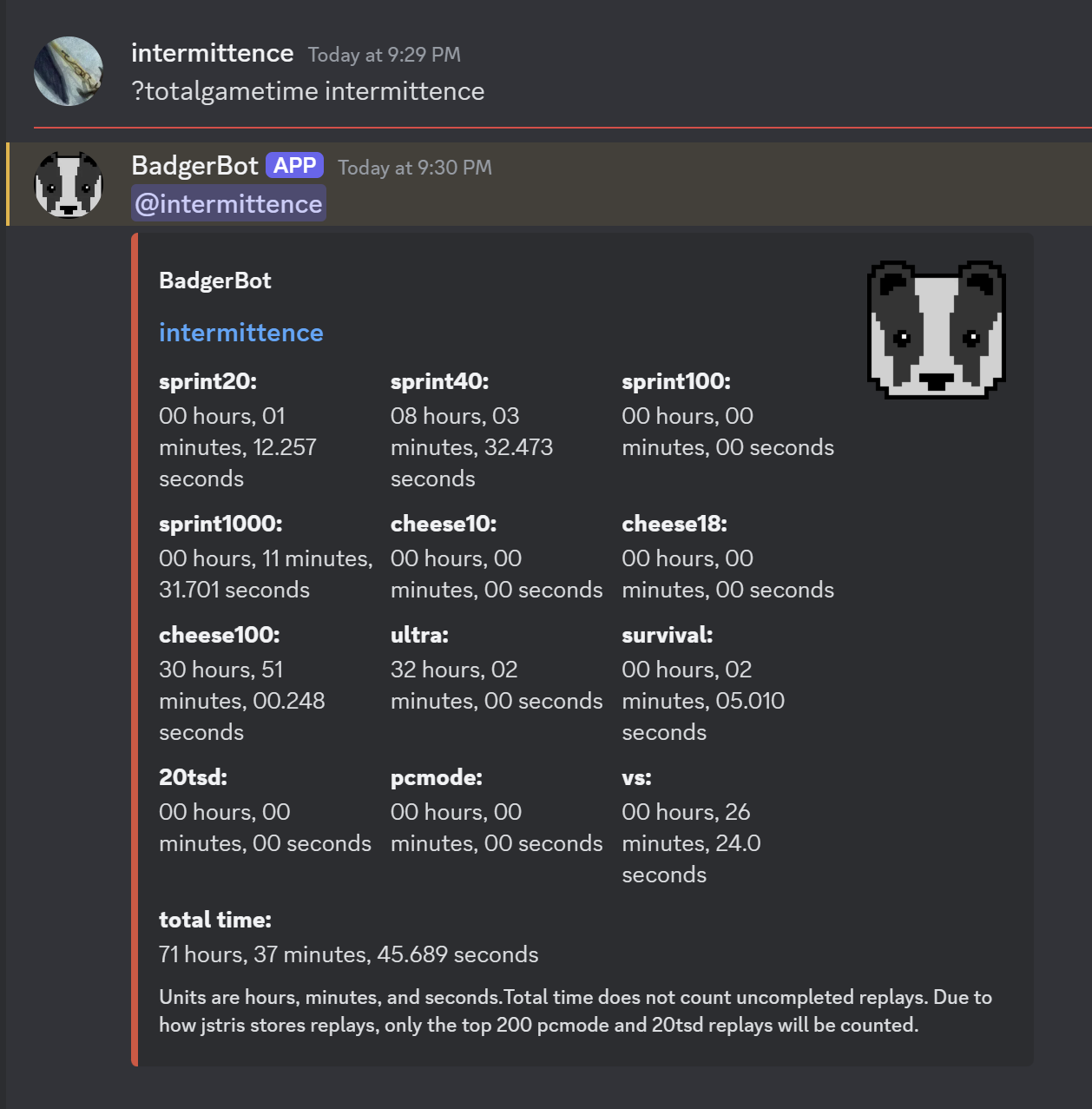 Jstris Statistics Discord Bot